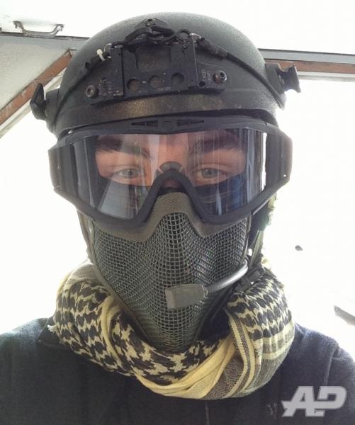 photo of head gear (in progress)