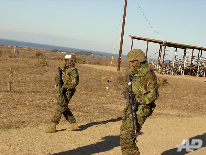 patrolling